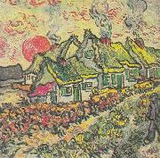 Vincent Van Gogh Farmhouses oil